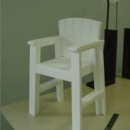 Hand-made Foam Chair Display